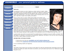 Tablet Screenshot of erinworld.com